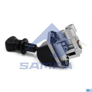 2 499 р. Кран DAF CF65,75,85,XF95 стояночного тормоза SAMPA SAMPA 091.099  с доставкой в г. Кемерово. Увеличить фотографию 1