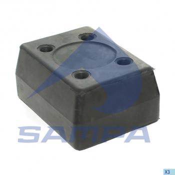 929 р. Буфер SCHMITZ полуприцепа парковочный 163х75х124мм SAMPA SAMPA 091.209  с доставкой в г. Кемерово. Увеличить фотографию 1