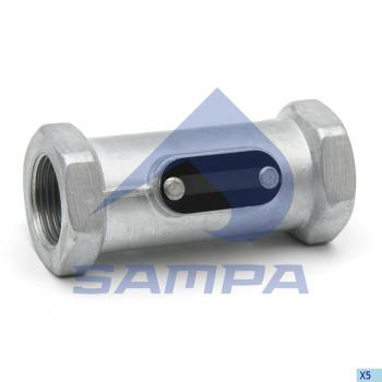 989 р. Клапан BPW IVECO MERCEDES обратный пневмосистемы (М22х1.5) SAMPA SAMPA 091.269  с доставкой в г. Кемерово. Увеличить фотографию 1