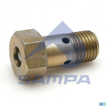 499 р. Клапан топливный ТНВД (M14х1.5)(2.0-2.5bar) MAN MERCEDES SCANIA VOLVO SAMPA SAMPA 092.339  с доставкой в г. Кемерово. Увеличить фотографию 4
