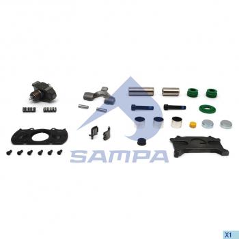12 449 р. Ремкомплект суппорта WABCO MAX22 левый (полный) SAMPA SAMPA 094.915  с доставкой в г. Кемерово. Увеличить фотографию 1