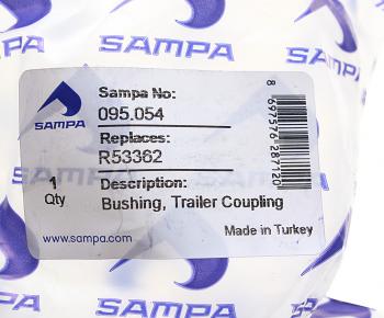 429 р. Втулка RINGFEDER петли дышла прицепа 60.5x50 SAMPA SAMPA 095.054  с доставкой в г. Кемерово. Увеличить фотографию 3