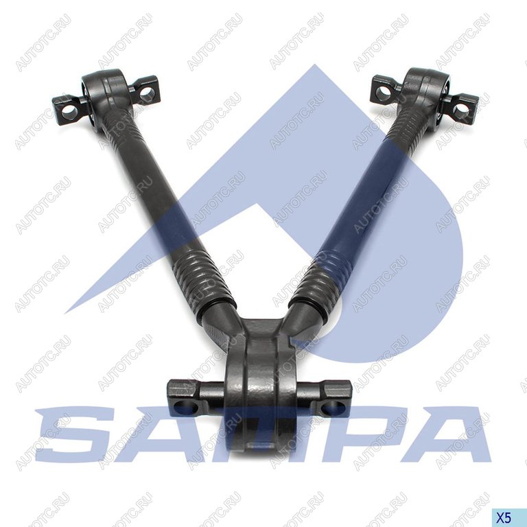 11 999 р. Штанга реактивная MERCEDES V-образная (L=622x152130x2525) SAMPA SAMPA 095.241  с доставкой в г. Кемерово