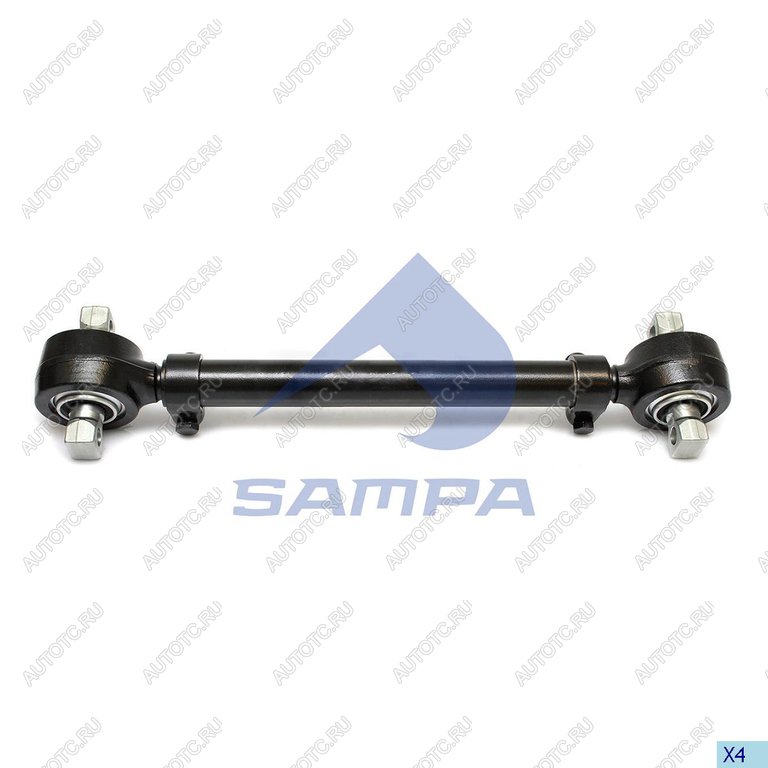 8 299 р. Тяга реактивная SCANIA 3,4 series задняя SAMPA SAMPA 095.346  с доставкой в г. Кемерово