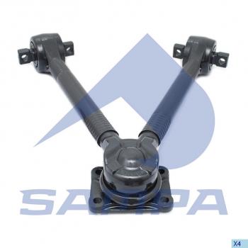 25 949 р. Штанга реактивная VOLVO V-образная (L=651х165х25) SAMPA SAMPA 095.368  с доставкой в г. Кемерово. Увеличить фотографию 1