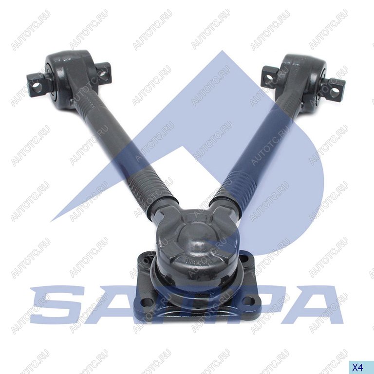 25 949 р. Штанга реактивная VOLVO V-образная (L=651х165х25) SAMPA SAMPA 095.368  с доставкой в г. Кемерово