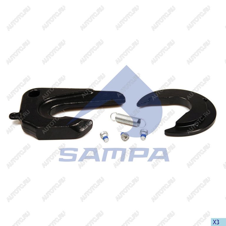 5 299 р. Ремкомплект седельного устройства (замок) SAMPA SAMPA 095.554  с доставкой в г. Кемерово