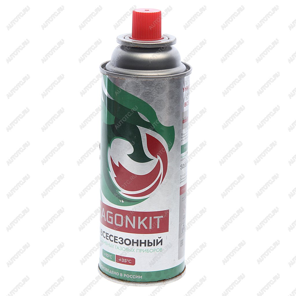113 р. Газ бутан 220г цанговый (всесезонный) Dragonkit СИБИАР СИБИАР 00-00003273  с доставкой в г. Кемерово