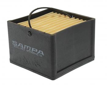 429 р. Фильтр топливный MAN сепаратора квадратный (76x76x54) SAMPA SAMPA 022.383-01  с доставкой в г. Кемерово. Увеличить фотографию 1