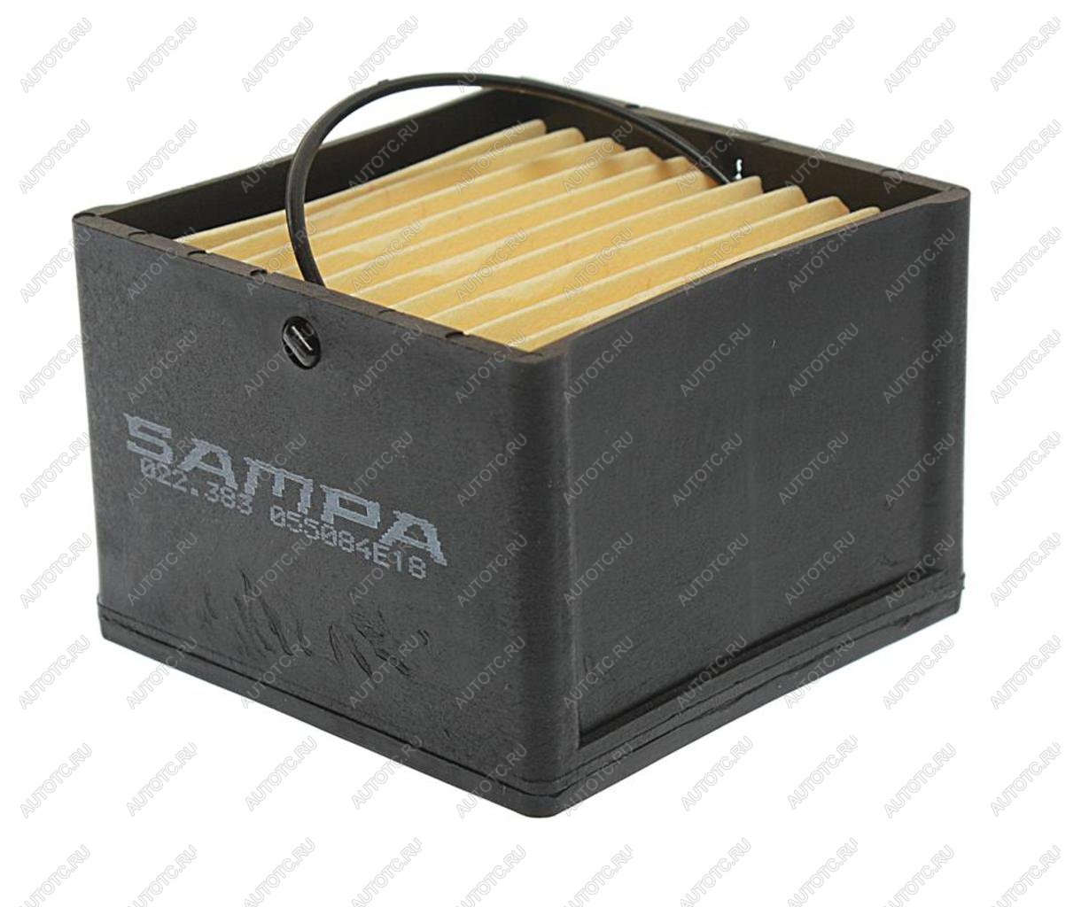 429 р. Фильтр топливный MAN сепаратора квадратный (76x76x54) SAMPA SAMPA 022.383-01  с доставкой в г. Кемерово