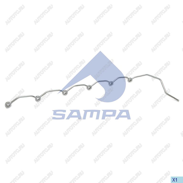 4 199 р. Трубка MAN системы охлаждения (отводная к расширительному бачку) SAMPA SAMPA 023.056  с доставкой в г. Кемерово