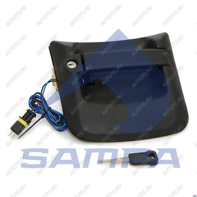 2 899 р. Ручка MAN TGA,TGS,TGX двери левой наружная (с выключателем) SAMPA SAMPA 023.2151  с доставкой в г. Кемерово