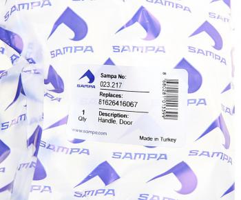 999 р. Ручка MAN TGA двери внутренняя левая SAMPA SAMPA 023.217  с доставкой в г. Кемерово. Увеличить фотографию 4