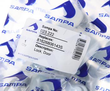 1 259 р. Замок двери MAN левой SAMPA SAMPA 023.222  с доставкой в г. Кемерово. Увеличить фотографию 4