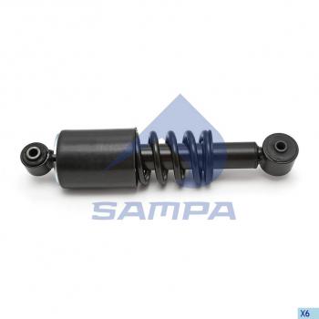 2 899 р. Амортизатор MAN TGA кабины задний с пружиной (252349 OO) SAMPA SAMPA 023.305-01  с доставкой в г. Кемерово. Увеличить фотографию 1