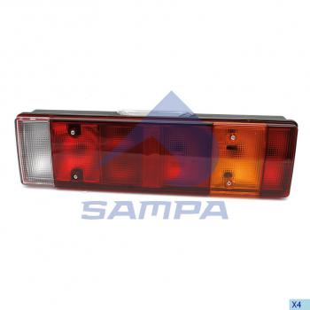 3 189 р. Фонарь задний MAN TGA левый SAMPA SAMPA 023.402  с доставкой в г. Кемерово. Увеличить фотографию 1