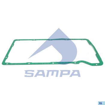 849 р. Прокладка MAN G90 (87-93),L2000 (93-97) поддона масляного SAMPA SAMPA 023.413  с доставкой в г. Кемерово. Увеличить фотографию 1