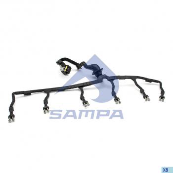 14 699 р. Жгут проводов MAN дв.D2066 форсунок SAMPA SAMPA 023.493  с доставкой в г. Кемерово. Увеличить фотографию 1