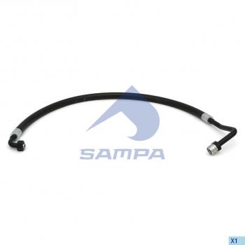 7 449 р. Шланг MAN TGA,TGS подачи охлаждающей жидкости SAMPA SAMPA 024.065  с доставкой в г. Кемерово. Увеличить фотографию 1