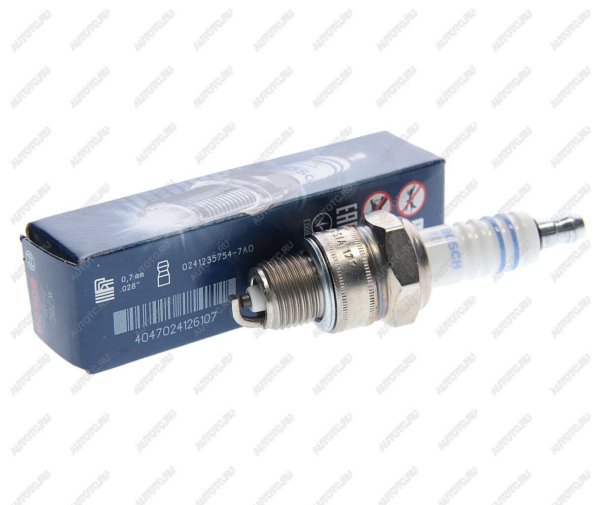 299 р. Свеча зажигания ГАЗ-3110 АИ-92 W7BC BOSCH BOSCH 0241235754  с доставкой в г. Кемерово