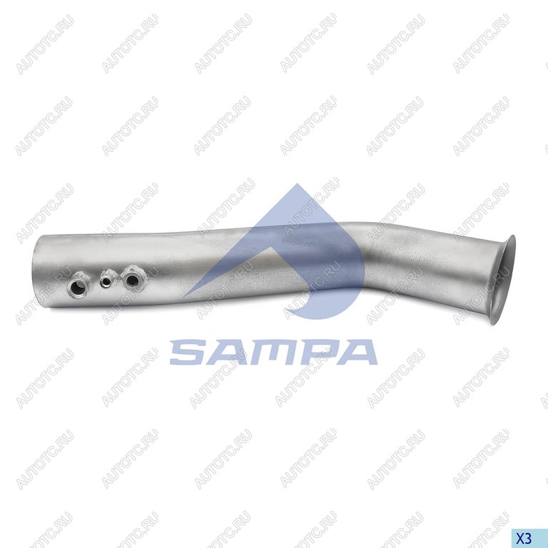 8 349 р. Труба приемная глушителя MAN SAMPA SAMPA 024.125  с доставкой в г. Кемерово