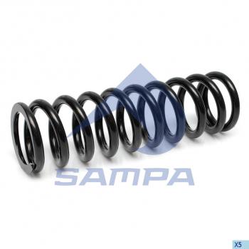 2 299 р. Пружина VOLVO FH12,FH16 амортизатора кабины SAMPA SAMPA 030.369  с доставкой в г. Кемерово. Увеличить фотографию 1