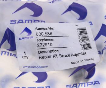 549 р. Ремкомплект VOLVO F12,FH12 механизма тормозного (зубчатый валик) SAMPA SAMPA 030.588  с доставкой в г. Кемерово. Увеличить фотографию 3