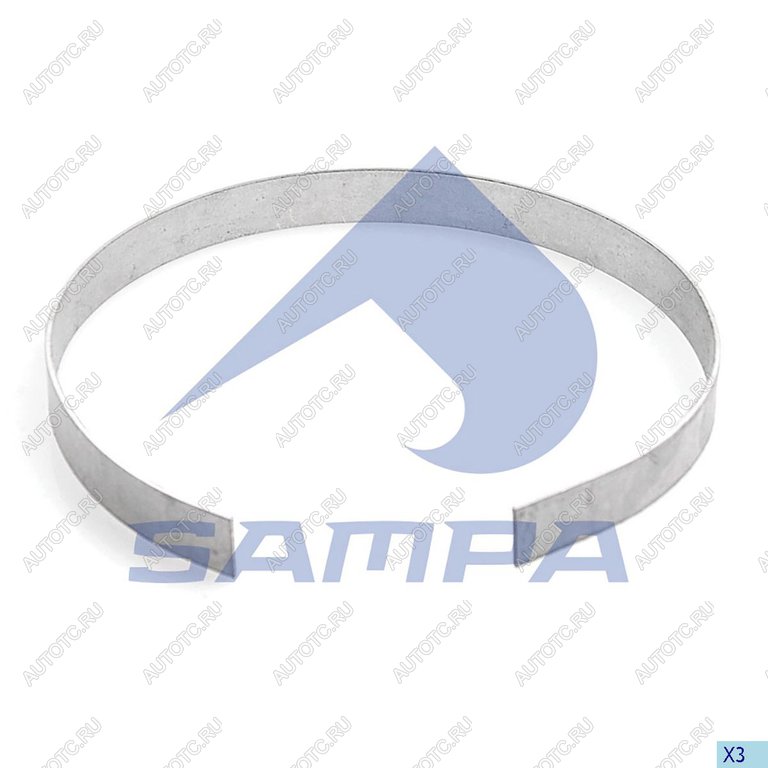 172 р. Хомут глушителя VOLVO FH12,16 (уплотнит кольцо трубы турбины) SAMPA SAMPA 031.149  с доставкой в г. Кемерово