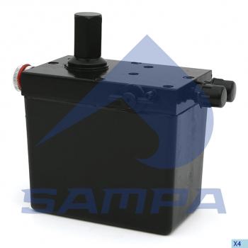 8 199 р. Насос VOLVO подъема кабины SAMPA SAMPA 031.169  с доставкой в г. Кемерово. Увеличить фотографию 1