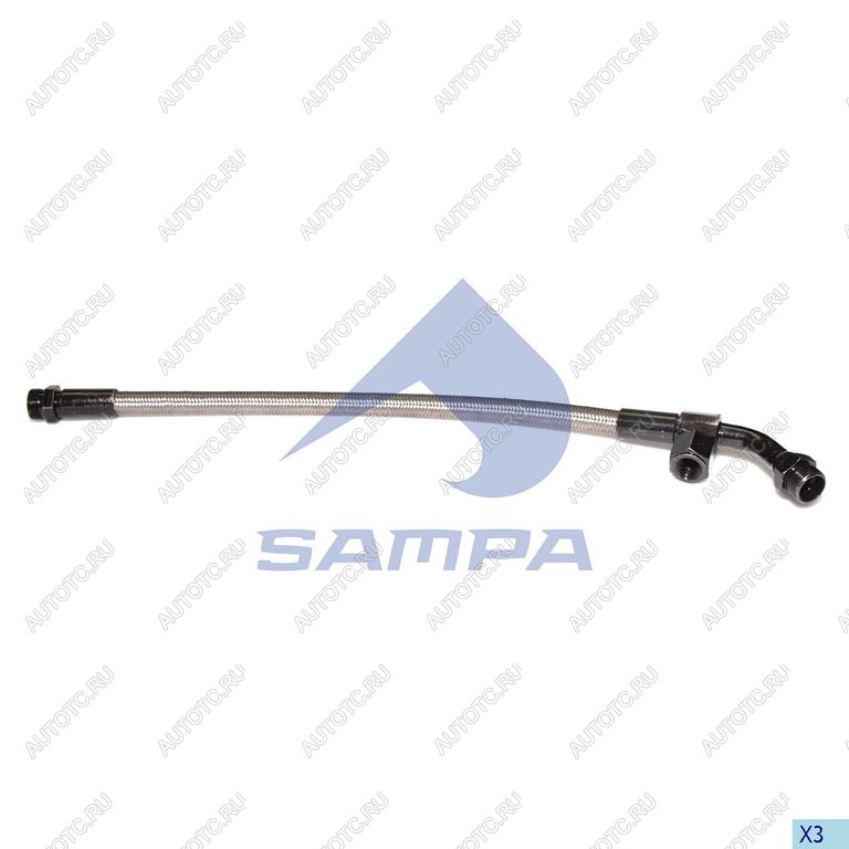 1 599 р. Шланг VOLVO компрессора (армированный) SAMPA SAMPA 031.222  с доставкой в г. Кемерово