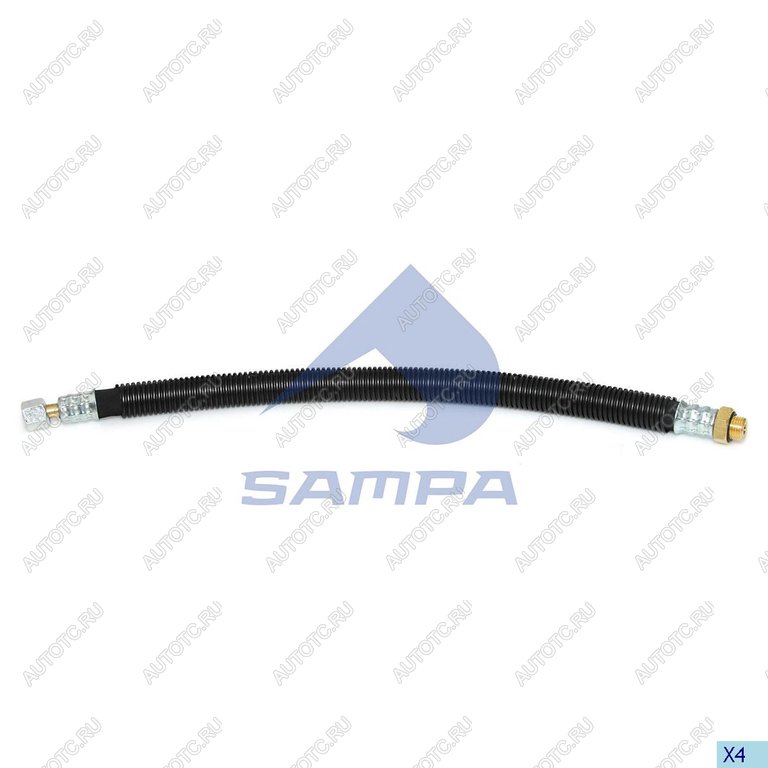 1 449 р. Шланг VOLVO FH,F12 сервоцилиндра сцепления SAMPA SAMPA 031.342  с доставкой в г. Кемерово