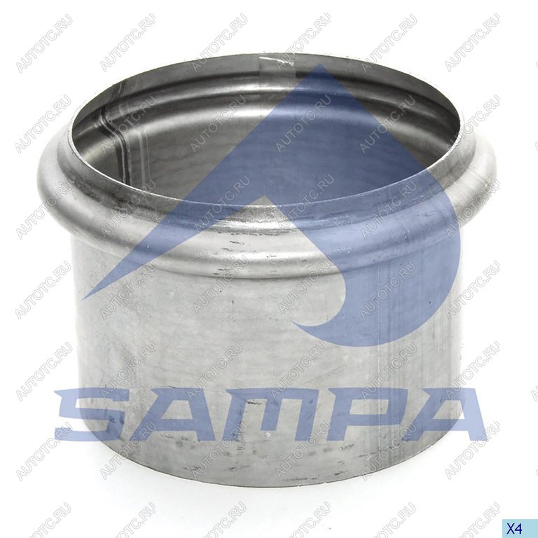 1 399 р. Труба промежуточная глушителя VOLVO FH SAMPA SAMPA 031.384  с доставкой в г. Кемерово