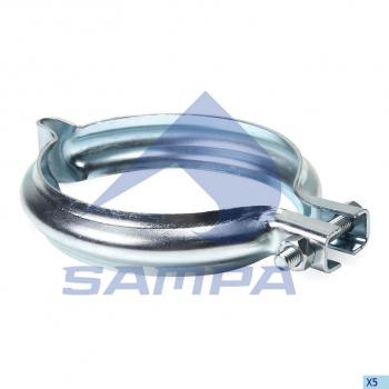 369 р. Хомут VOLVO FH турбокомпрессора (d=102) SAMPA SAMPA 031.386  с доставкой в г. Кемерово. Увеличить фотографию 2