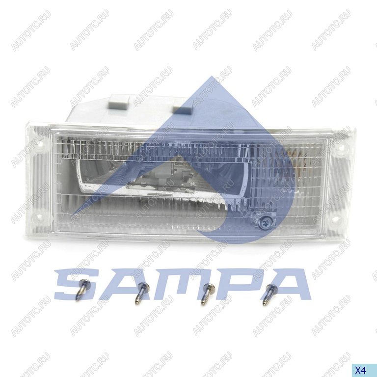2 999 р. Фара противотуманная VOLVO FH16,FM12 левая SAMPA SAMPA 032.238  с доставкой в г. Кемерово
