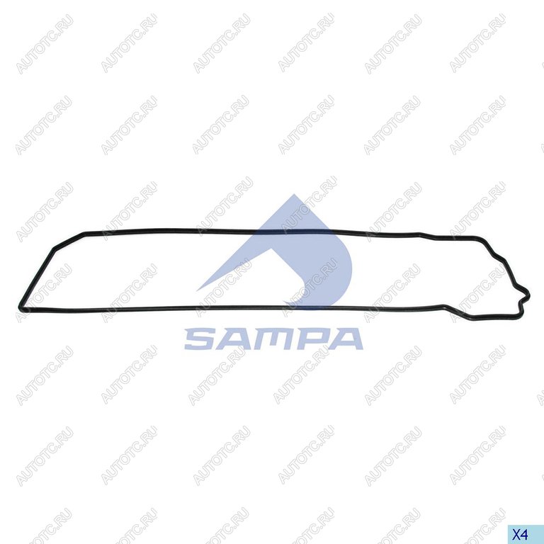 2 099 р. Прокладка крышки клапанной VOLVO FH12 дв.D12C,D SAMPA SAMPA 032.456  с доставкой в г. Кемерово