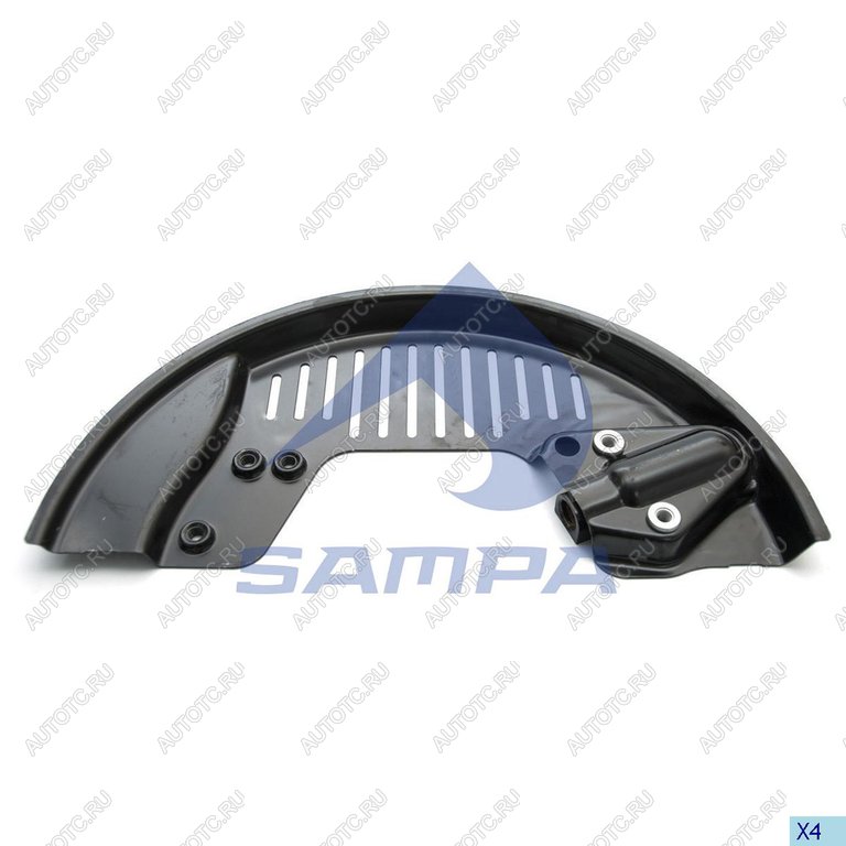 2 999 р. Щиток VOLVO RENAULT барабана тормозного левый SAMPA SAMPA 032.499  с доставкой в г. Кемерово