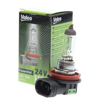 569 р. Лампа 24V H11 PGJ19-2 (1шт.) Essential VALEO VALEO 032948  с доставкой в г. Кемерово. Увеличить фотографию 1