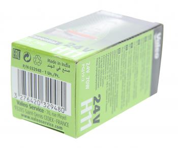 569 р. Лампа 24V H11 PGJ19-2 (1шт.) Essential VALEO VALEO 032948  с доставкой в г. Кемерово. Увеличить фотографию 3