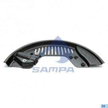 2 499 р. Щиток VOLVO диска тормозного правого SAMPA SAMPA 033.001  с доставкой в г. Кемерово. Увеличить фотографию 1