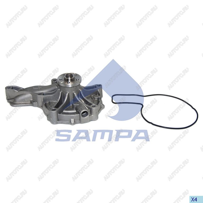 7 999 р. Насос водяной VOLVO (DXI1113) SAMPA SAMPA 033.172  с доставкой в г. Кемерово