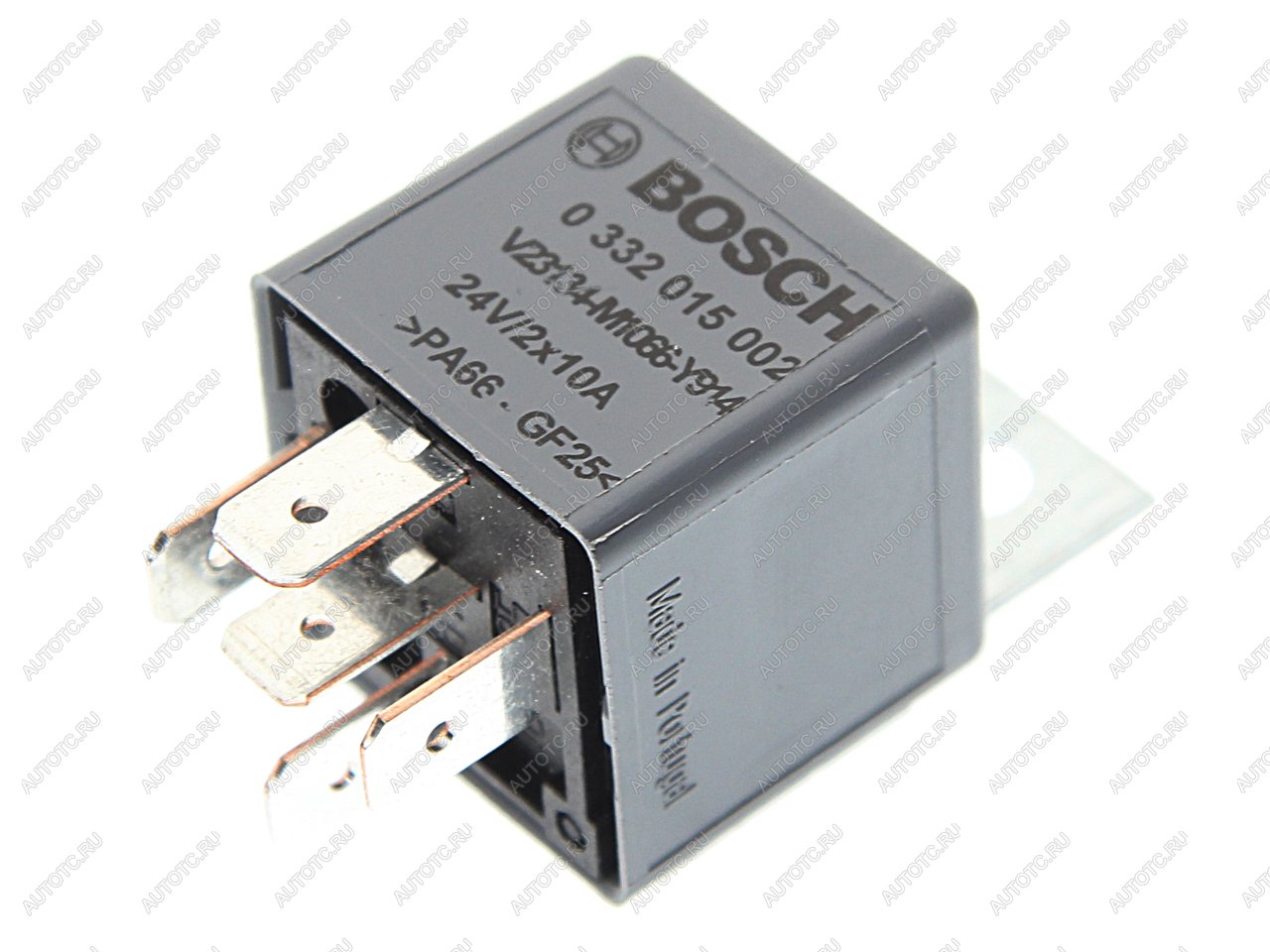 2 599 р. Реле электромагнитное 24V 5-ти контактное (2х10A) BOSCH BOSCH 0332015002  с доставкой в г. Кемерово