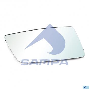 2 359 р. Элемент зеркальный VOLVO FH 4 ver. левый с подогревом SAMPA SAMPA 034.391  с доставкой в г. Кемерово. Увеличить фотографию 3