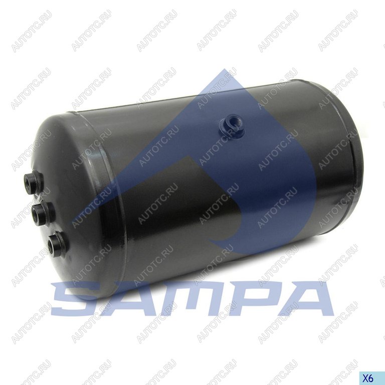 7 849 р. Баллон воздушный MAN ресивер (30л) SAMPA SAMPA 05200006  с доставкой в г. Кемерово