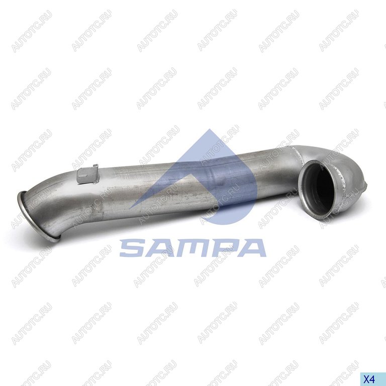 8 849 р. Глушитель DAF (ЕВРО-5) SAMPA SAMPA 052.189  с доставкой в г. Кемерово