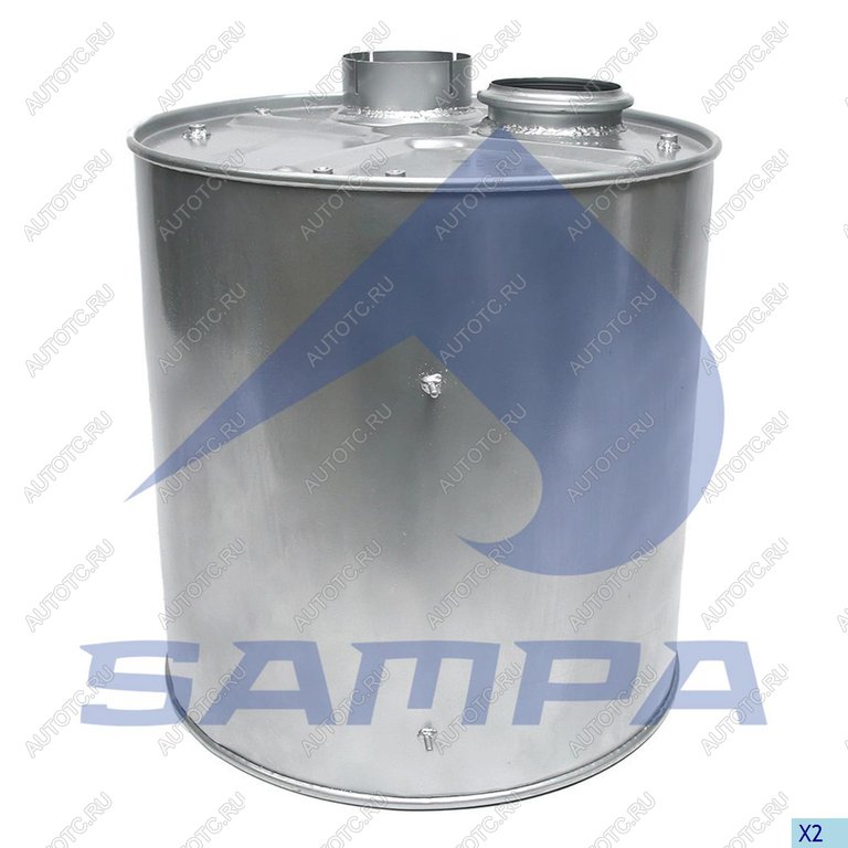 20 399 р. Глушитель DAF95XF (ЕВРО-1) SAMPA SAMPA 052.495  с доставкой в г. Кемерово