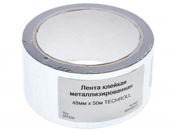 154 р. Лента клейкая металлизированная 48ммх50м TECHROLL TECHROLL 059183114  с доставкой в г. Кемерово. Увеличить фотографию 1