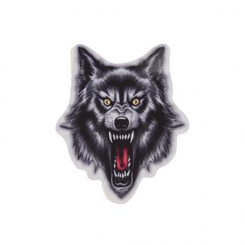57 р. Наклейка виниловая вырезанная Волк №2 13х16см полноцветная AUTOSTICKERS AUTOSTICKERS 05922054308  с доставкой в г. Кемерово. Увеличить фотографию 1