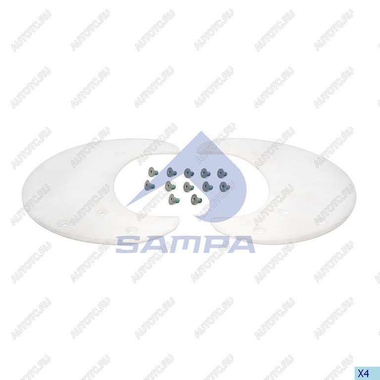 7 399 р. Ремкомплект седельного устройства SAMPA SAMPA 096.506  с доставкой в г. Кемерово