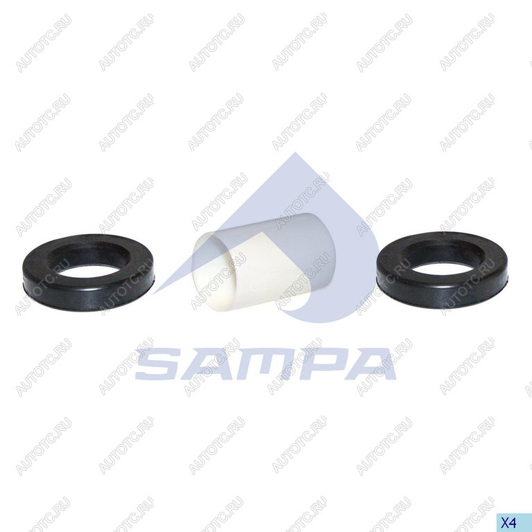 1 479 р. Ремкомплект V.ORLANDI сцепного устройства SAMPA SAMPA 096.589  с доставкой в г. Кемерово