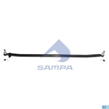 7 999 р. Тяга рулевая SCANIA 4 series поперечная L=1743мм SAMPA SAMPA 097.058-01  с доставкой в г. Кемерово. Увеличить фотографию 1